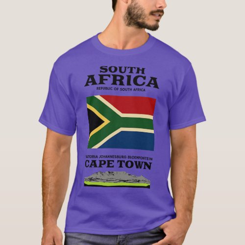 make a journey to South Africa T_Shirt