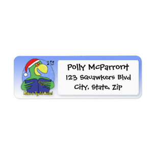 Make a Joyful Noise Parrot Label