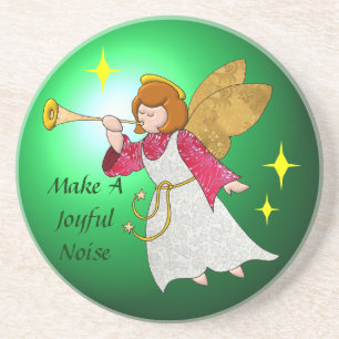 Make A Joyful Noise Sandstone Coaster
