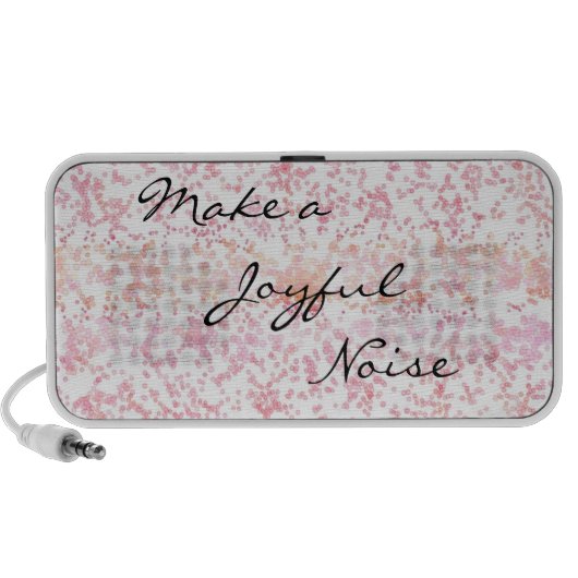 Make a Joyful Noise Speaker (Front)