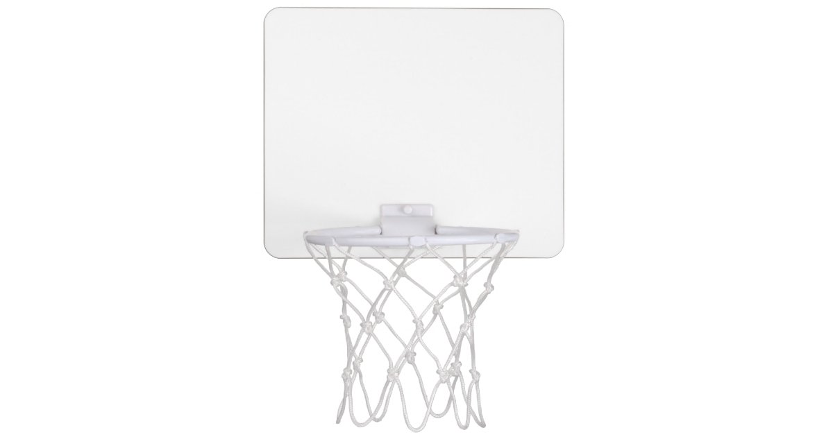 Make A Mini Basketball Hoop Ring And Backboard Zazzle Com