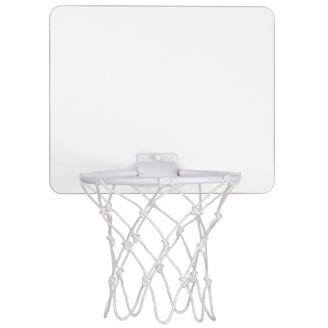 Make a Mini Basketball Hoop Ring and Backboard (Front)