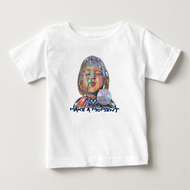 Make a Moment  for baby Customizable T-Shirt (Front)