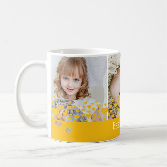 Make a Personalized Heart Photo keepsake Coffee Mug (Left)