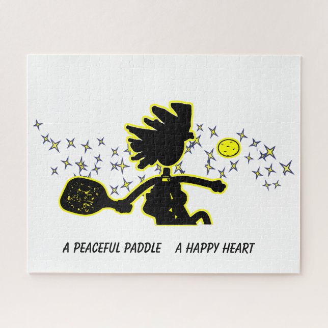 Make a Pickleball Photo Puzzle! Jigsaw Puzzle (Horizontal)