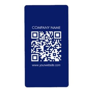 Make a QR code instantly Modern simple design Label
