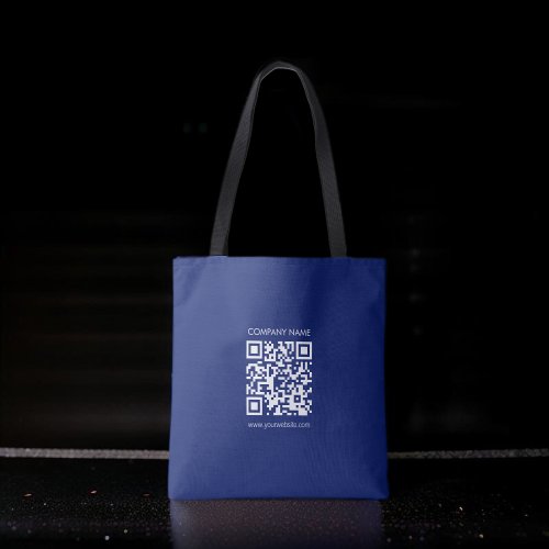 Make a QR code instantly  Modern simple design Tote Bag