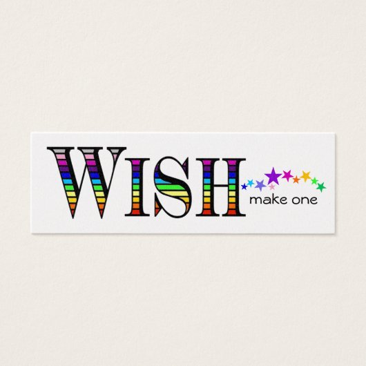 Make a Rainbow Wish (Front)
