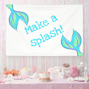 Make a Splash! Mermaid Banner