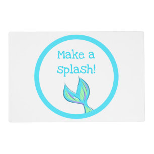 Make a Splash Mermaid Placemat