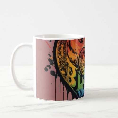 Make a Splash with Love Coffee Mug
