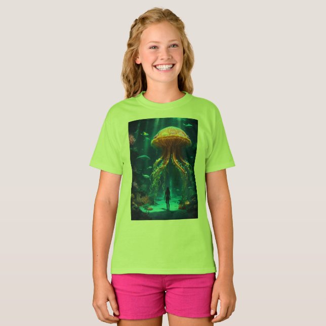 Make a splash with this mesmerizing marine marvel. T-Shirt (Front Full)