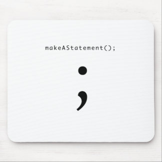 Make A Statement Mouse Pad