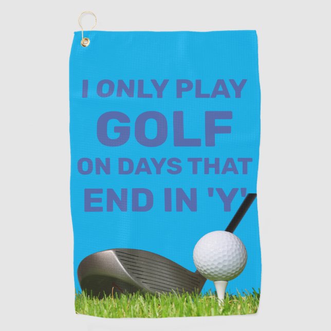 Make a Statement on the Course with Customizable Golf Towel (Front)