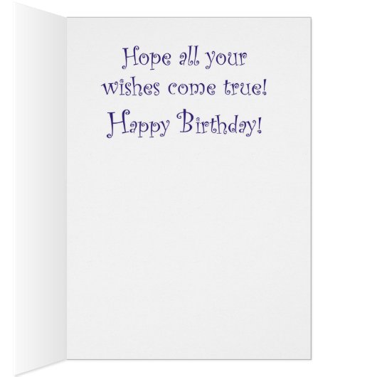 Make A Wish (Inside (Right))