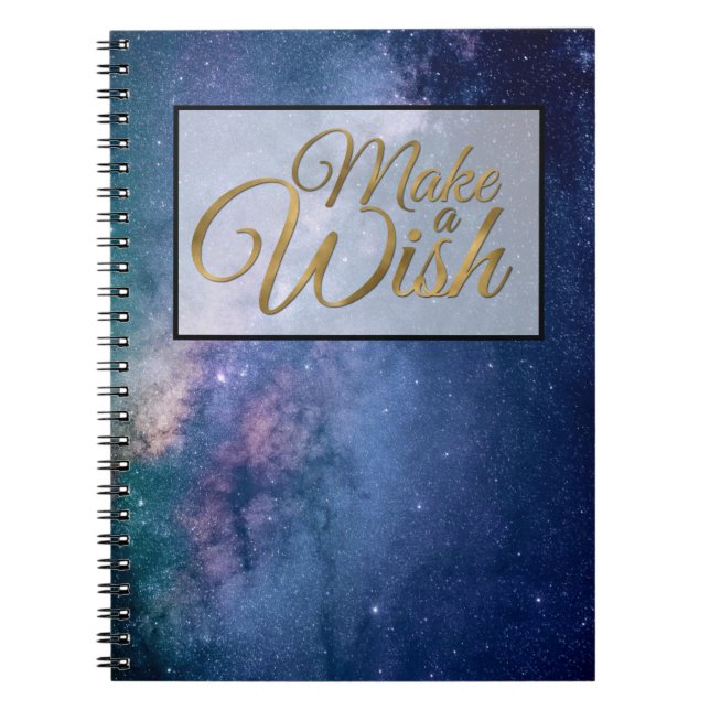Make a Wish Astronomy Notebook (Front)