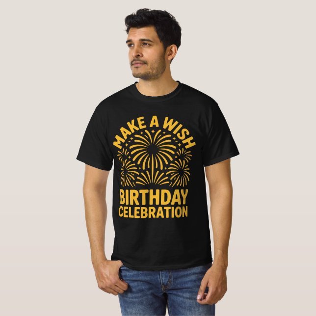Make a Wish Birthday Tee (Front Full)