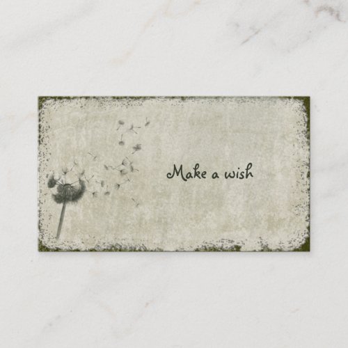 make a wish business cards