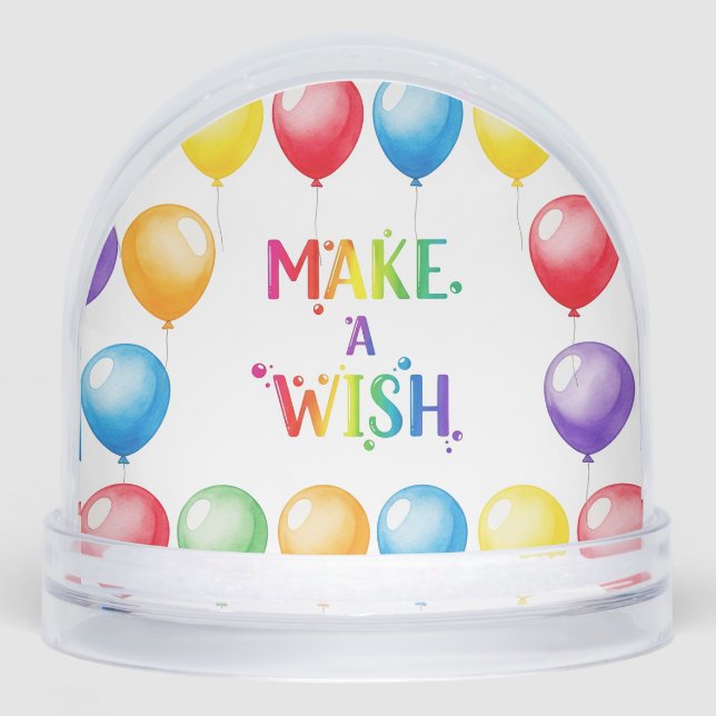Make a Wish, by Natasha Us   Snow Globe (Front)