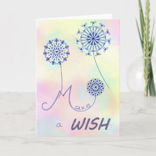 Make a wish card