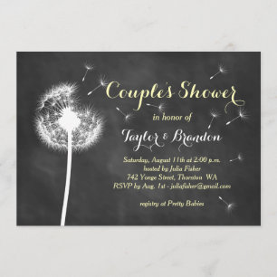 Make a Wish! Couple's Baby Shower Invitation