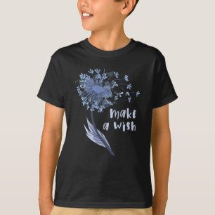 Make a wish Dandelion Flower T-Shirt