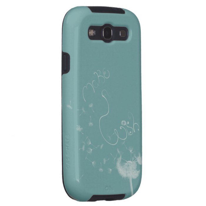 Make a Wish Dandelion Galaxy S3 Covers