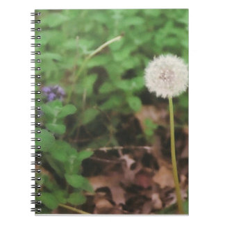 "Make A Wish" Dandelion Notebook