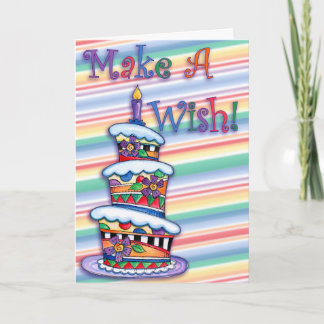 Make A Wish - Greeting Card