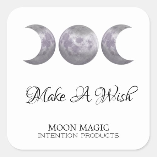 Make A Wish Intention Candle Labels