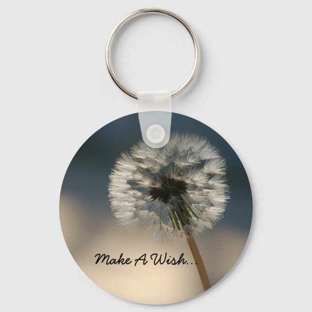 Make A Wish Keychain (Front)