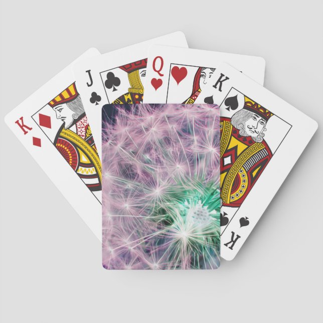 Make a wish modern poker cards (Back)