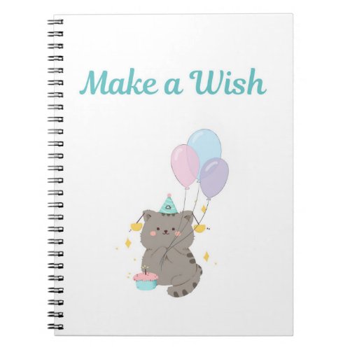 Make a Wish Notebook | Kids Birthday Gift