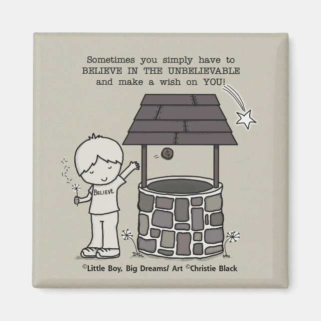 Make a Wish on You! Magnet (Front)