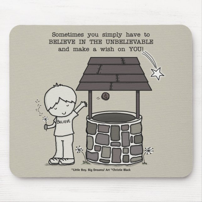 Make a Wish on You! Mouse Pad (Front)