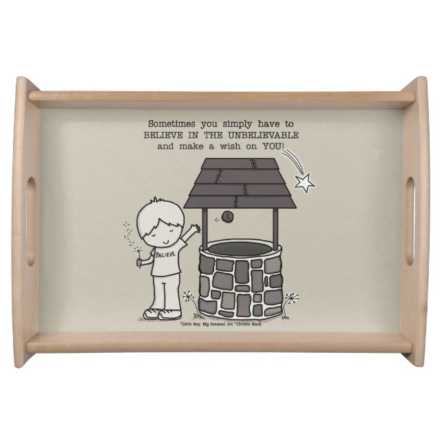 Make a Wish on You! Serving Tray (Front)