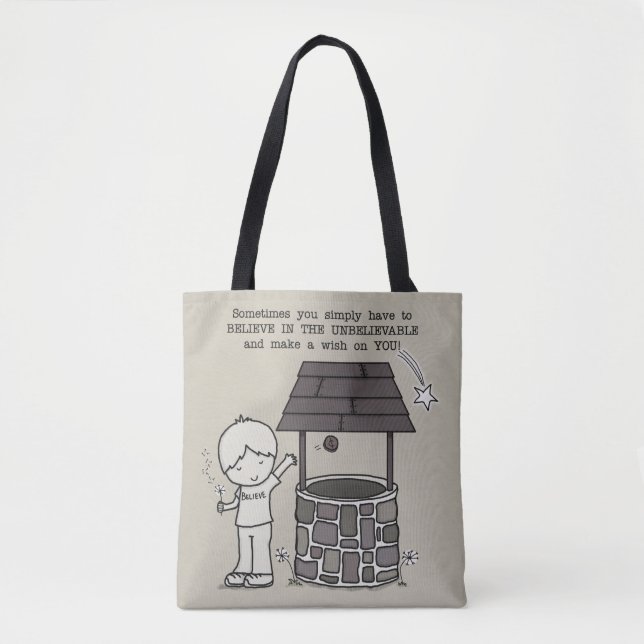 Make a Wish on You! Tote Bag (Front)