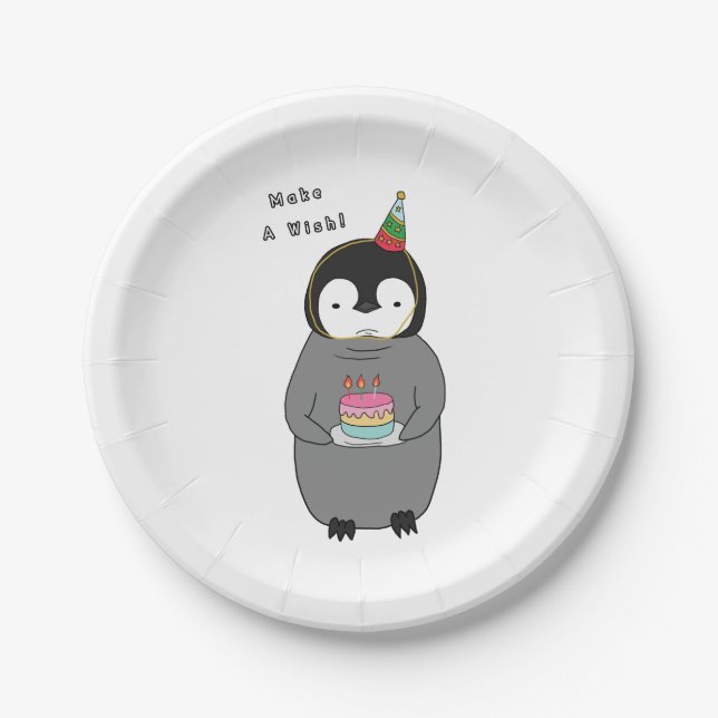 Make a Wish! Paper Plates (Front)