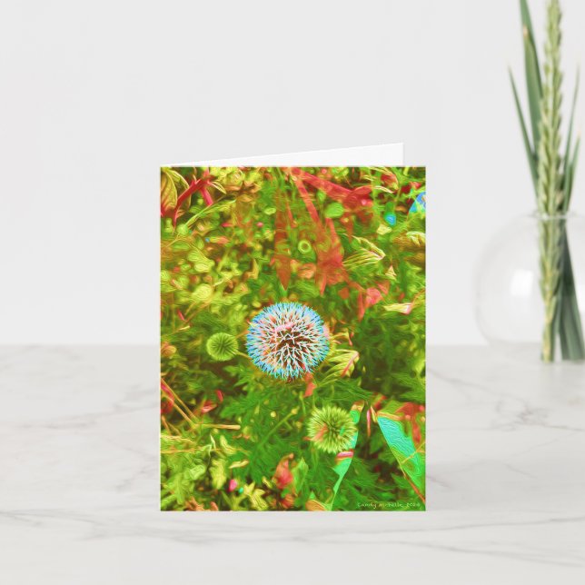 Make a Wish –Vibrant Nature-Inspired Greeting Card (Front)
