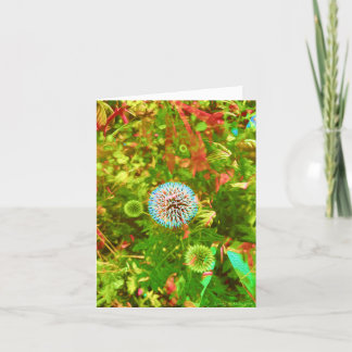 Make a Wish –Vibrant Nature-Inspired Greeting Card