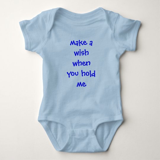 make a wishwhenyou hold me baby bodysuit
