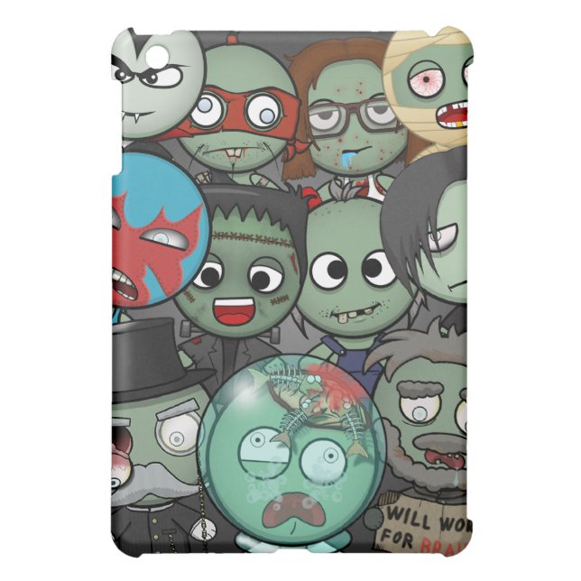 Make A Zombie iPad Case #2 Mini Cover (Back)