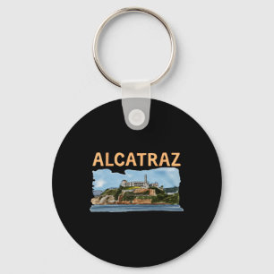 Make Alcatraz Great Again Funny Trump Alcatraz Ret Keychain