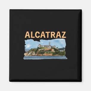 Make Alcatraz Great Again Funny Trump Alcatraz Ret Magnet