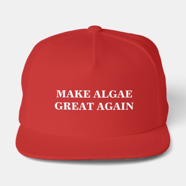 MAKE ALGAE GREAT AGAIN (MAGA) campaign hat (Front)