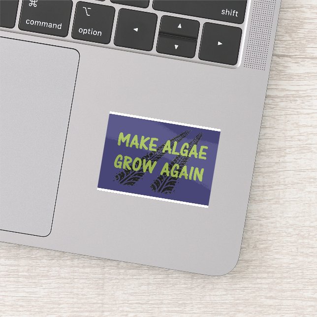 Make Algae Grow Again Sticker (Detail)