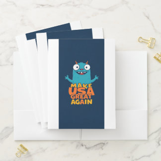 Make Amercia Great Again  Pocket Folder