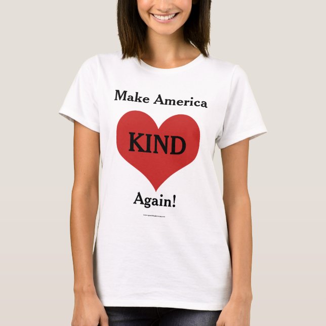 Make America ... again. Anti-trump T-Shirt (Front)