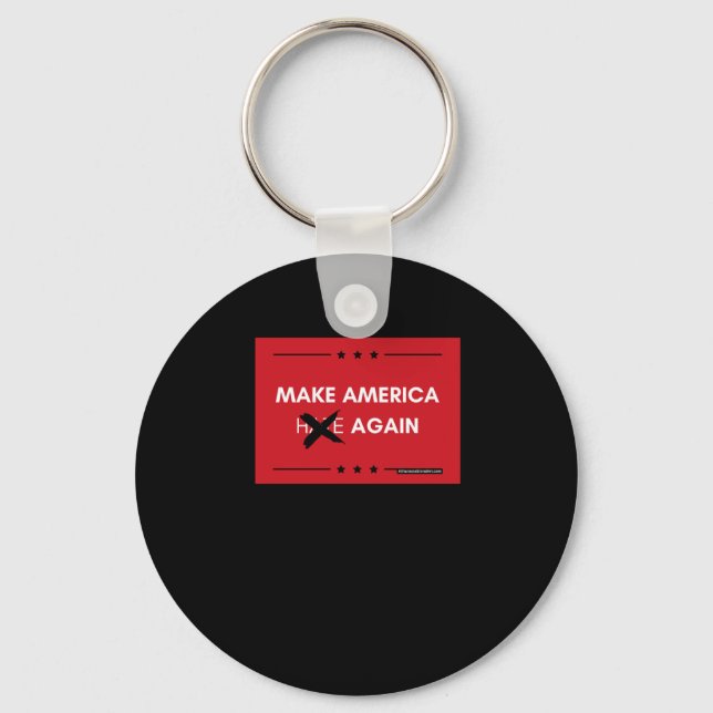 Make America Again  Keychain (Front)