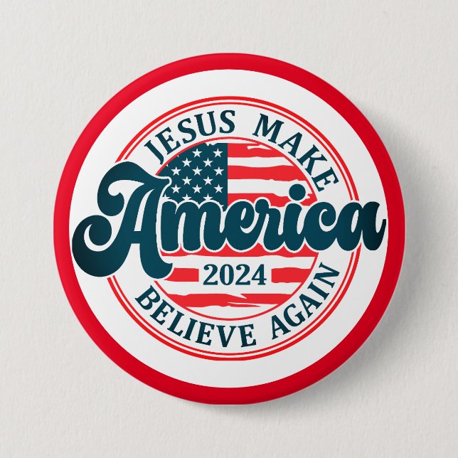 Make America Believe Again, Button (Front)